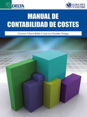 cover image of Manual de contabilidad de costes